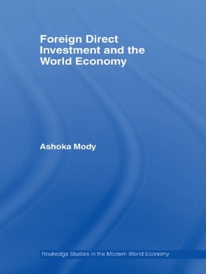 cover image of Foreign Direct Investment and the World Economy